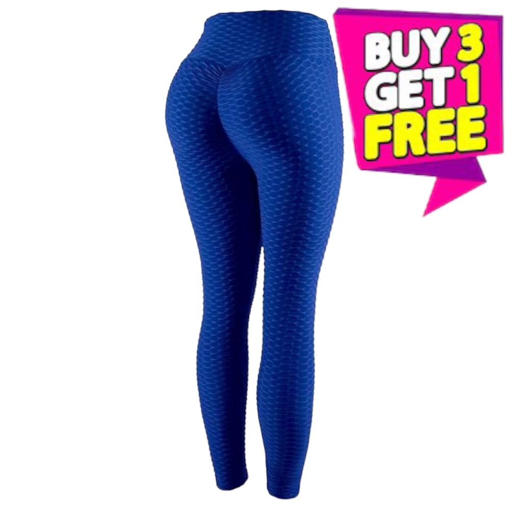 Women's High Waisted Leggings Slimming Scrunch Booty Ruched Butt Lift Yoga Pants